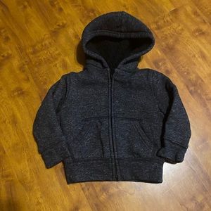 Black fleece lined jacket
